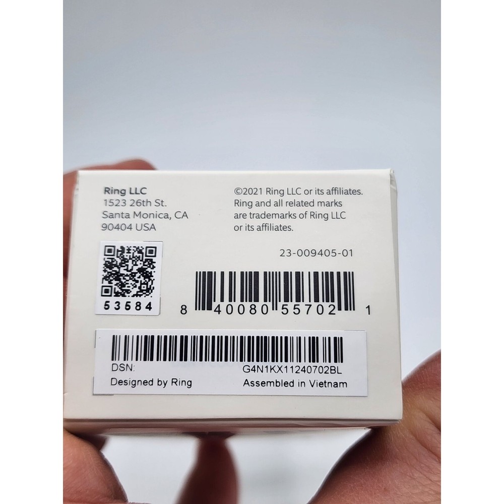 Ring Wired Doorbell NIB SEALED