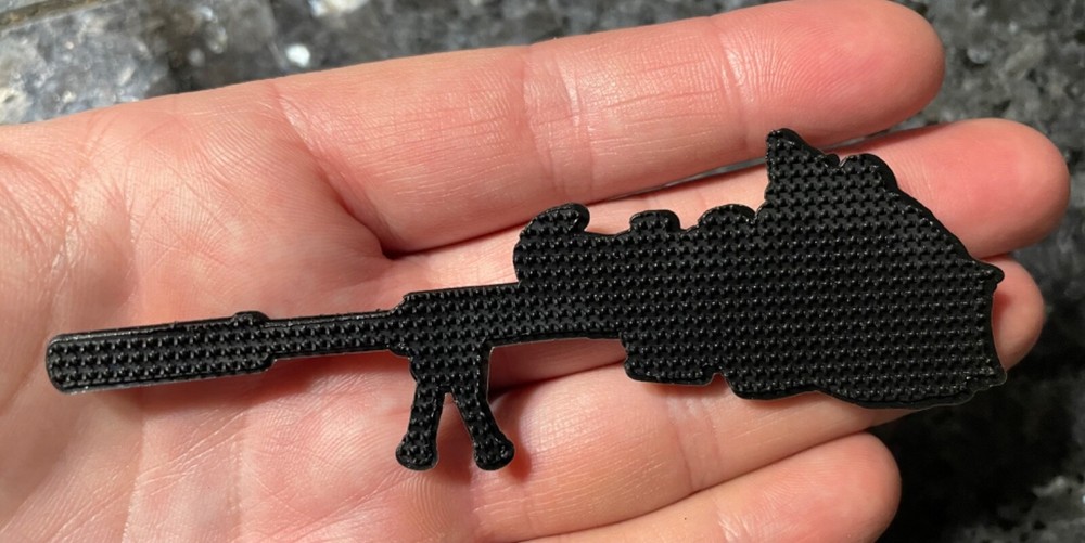 MRADwolf Sniper Wolf PVC Patch by Diamondback Designs