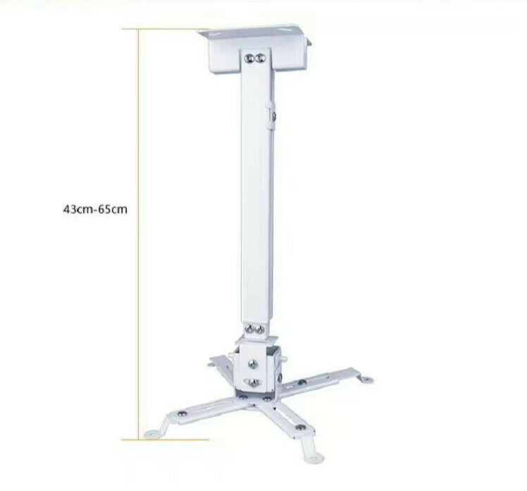 Universal 2 Way Ceiling & Wall Projector Mount; Angle Adjustment; Extendable