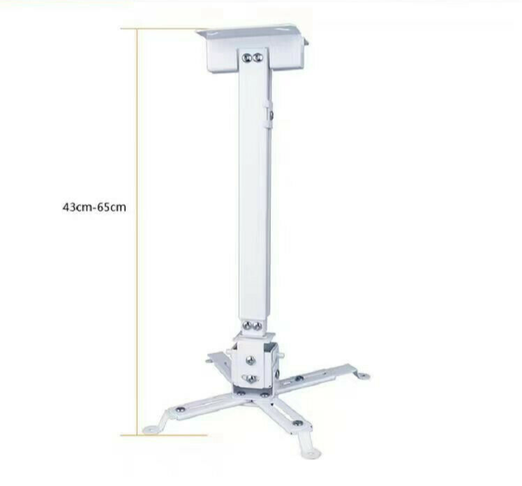 Universal 2 Way Ceiling & Wall Projector Mount; Angle Adjustment; Extendable