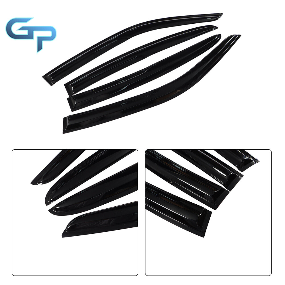 For 2011-2020 Dodge Charger 4pcs Window Vent Visors Sun Rain Guards Deflectors