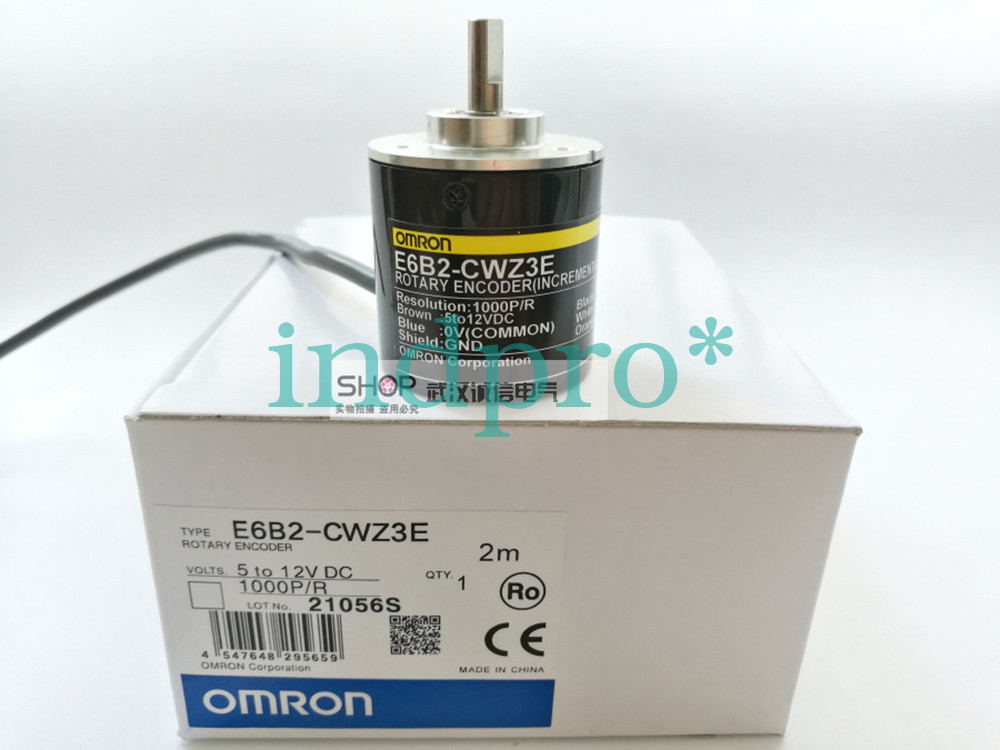 The new E6B2-CWZ3E is suitable for 1000P/R servo encoder E6B2CWZ3E