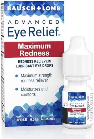 Redness Relief Eye Drops Maximum Strength 6 Pack