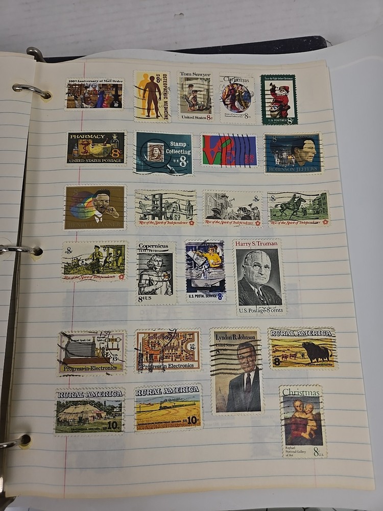 Scott's American Album For United States Album - Some Stamps + Extra's (1957)