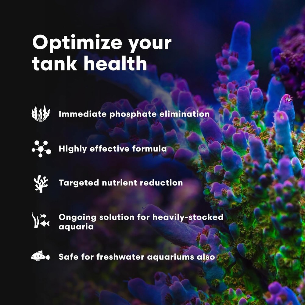 Phosphat-E Phosphate Removal Solution for Vibrant Reef and Marine Aquariums