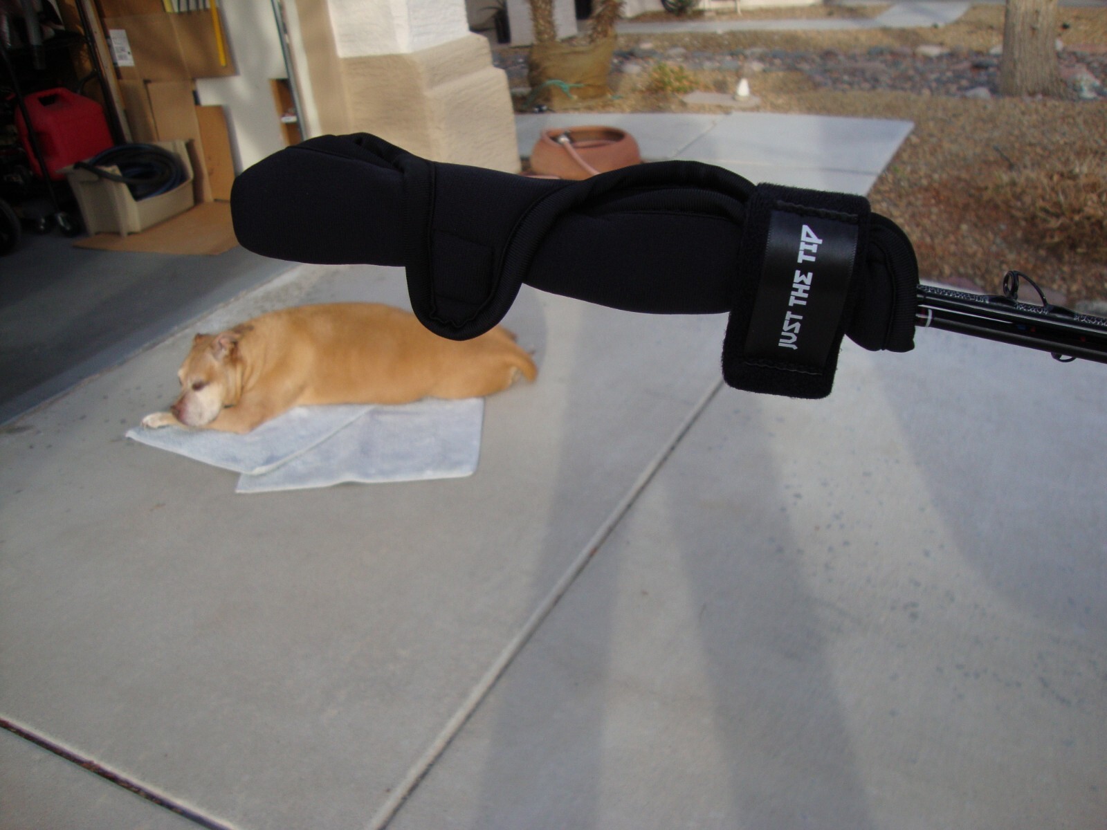 JUST THE TIP - Fishing Rod Tip Protection Cover - Neoprene Protection Wrap