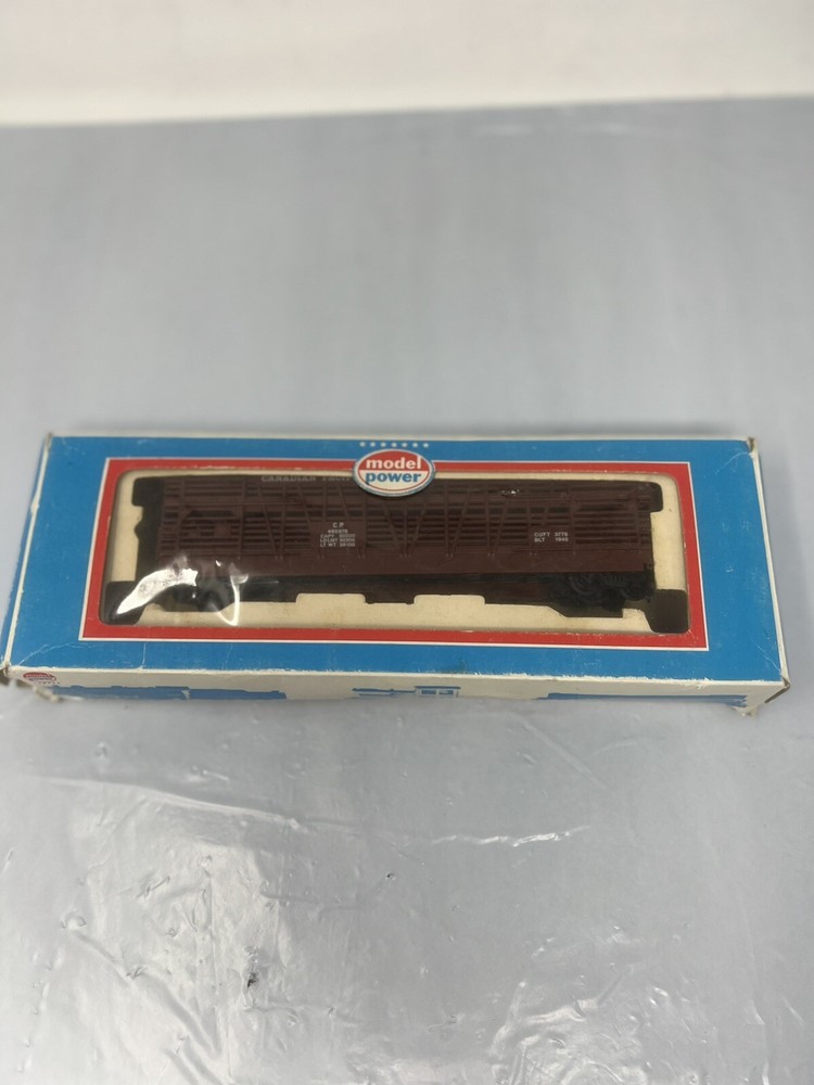Model Power Train Box Carts Lot Vintage