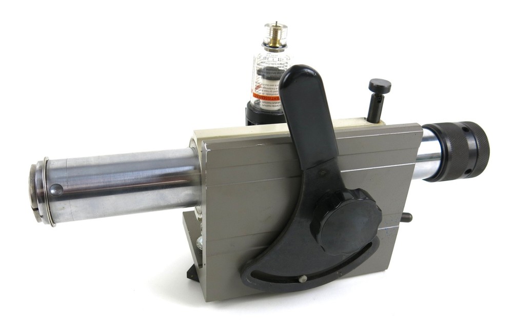 Darex E-90 End Mill Sharpener Air Spindle, Housing & Draw Bar Assembly