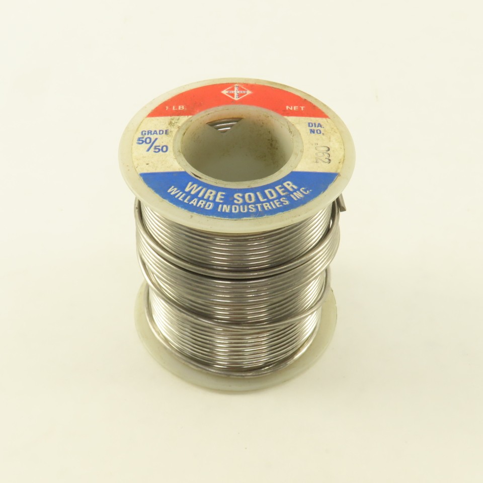 Willard Solder .062" Diameter 50/50 Grade14oz