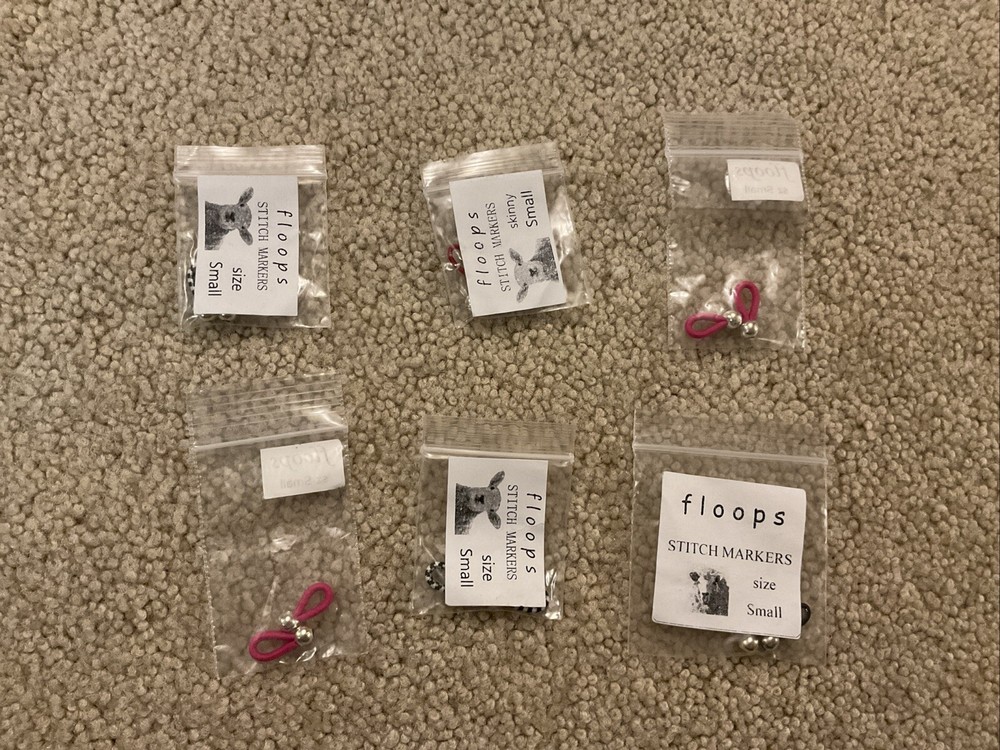Floops Stitch Markers Lot #4
