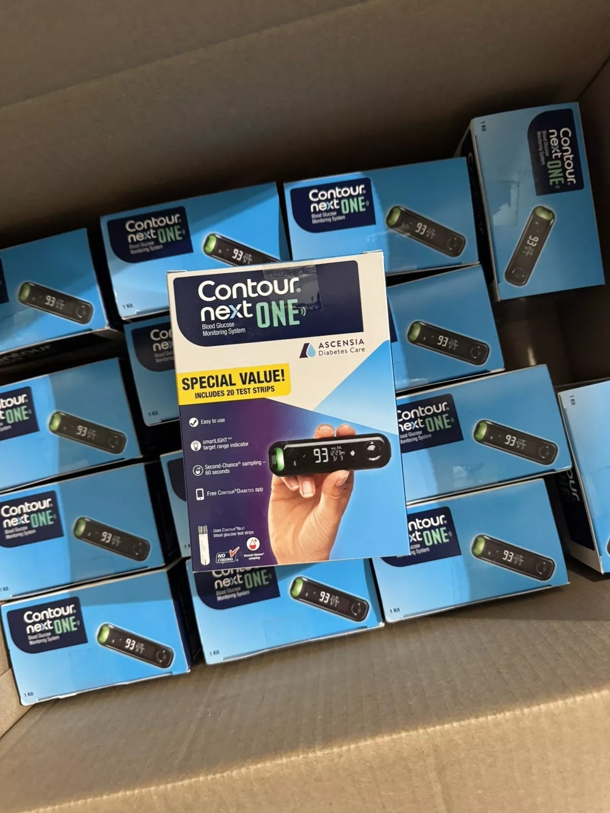 Brand New CONTOUR NEXT ONE VALUE PACK  (10 Pack)