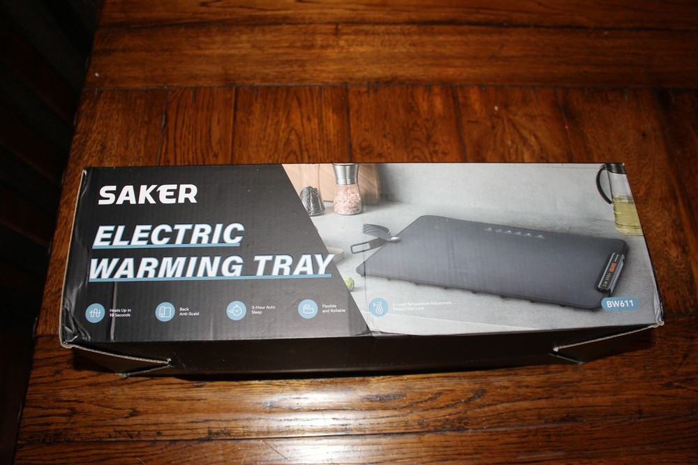 Saker Electric Warming Tray NIB