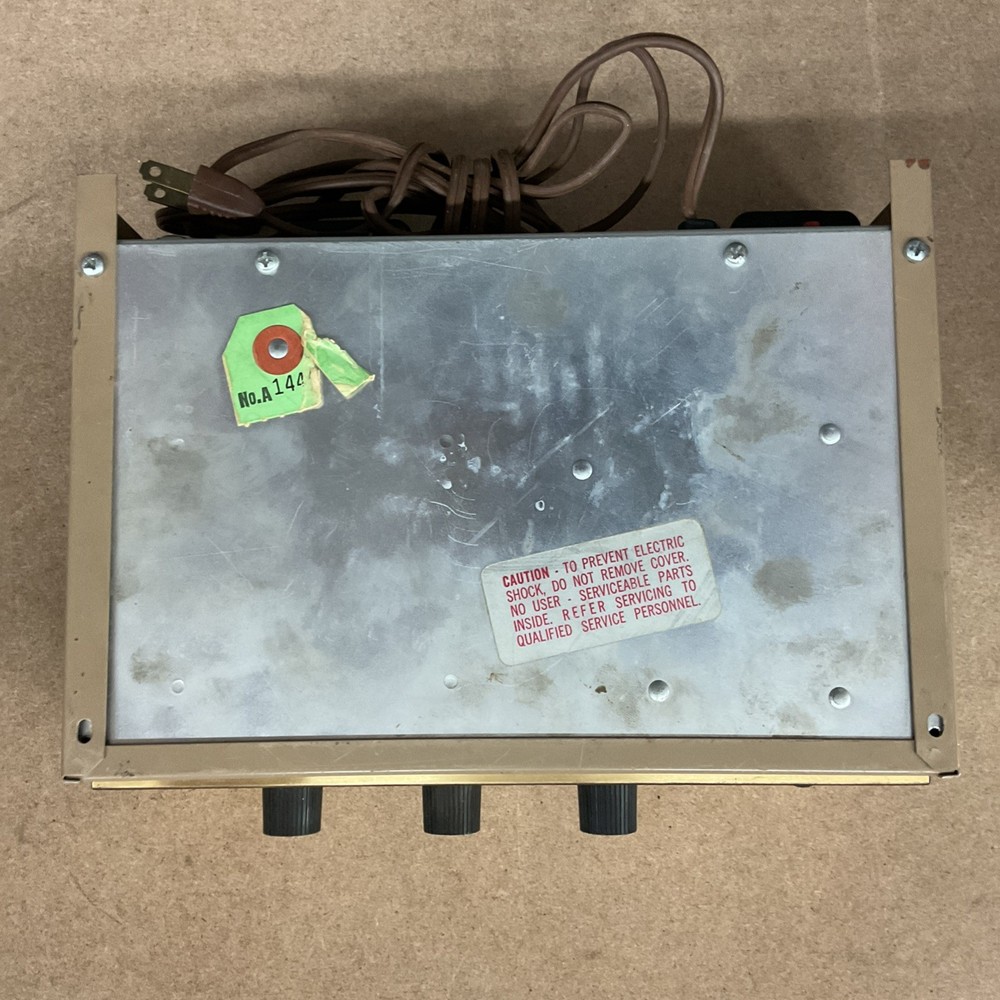 Trutone Electronics Inc. Raymer Model 795 Solid State Amplifier - Powers On