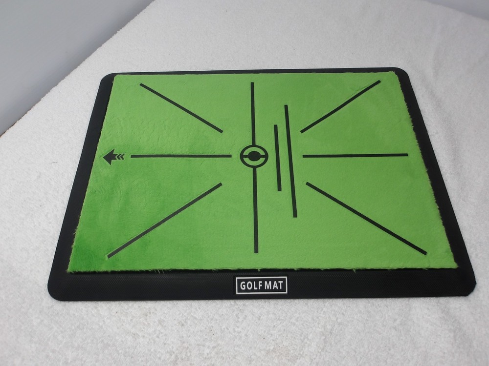 Heavy-Duty Golf Hitting Mat - Swing Path Feedback Golf Practice Mat