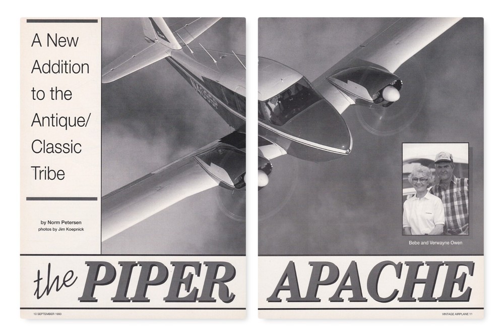 Piper Apache Aircraft Report 12/4/2023r