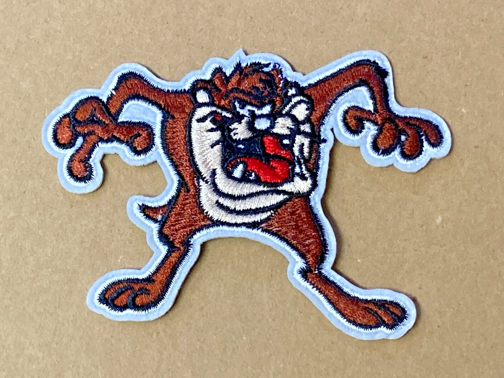Tazmanian Devil ~ Embroidered Patch ~ Iron On ~ Tazz