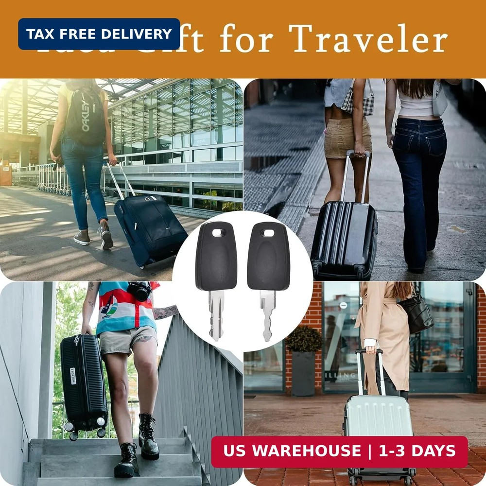 Universal TSA Lock Key 002 & 007 - Keyless Solution for Forgotten Passwords