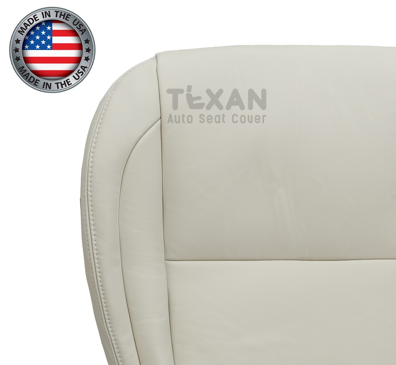 Driver Bottom Replacement Seat Cover Leather Light Tan For 2002-2010 Lexus SC430