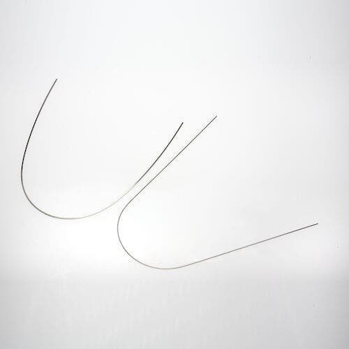 Rebound Standard Form SS Archwires, Rectangular Lowers, .019 x .025L, 10/Pkg