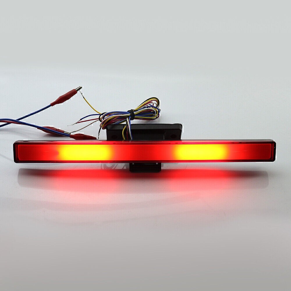 12V Universal Car High Mounted 3rd Third Brake Light Lamp Red