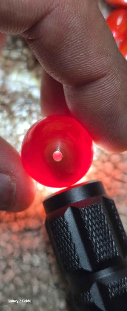 Vintage cherry Bakelite Beads