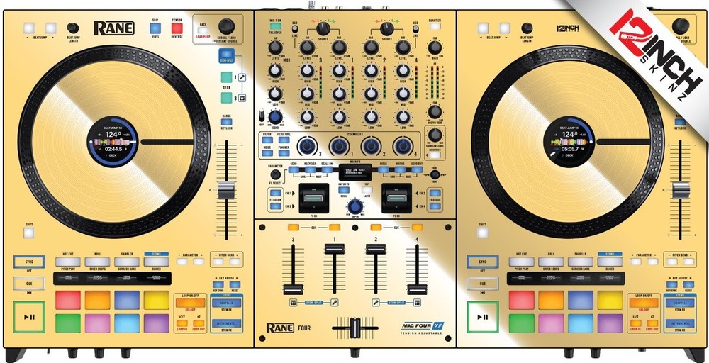 Rane Four Skin Mirror Gold
