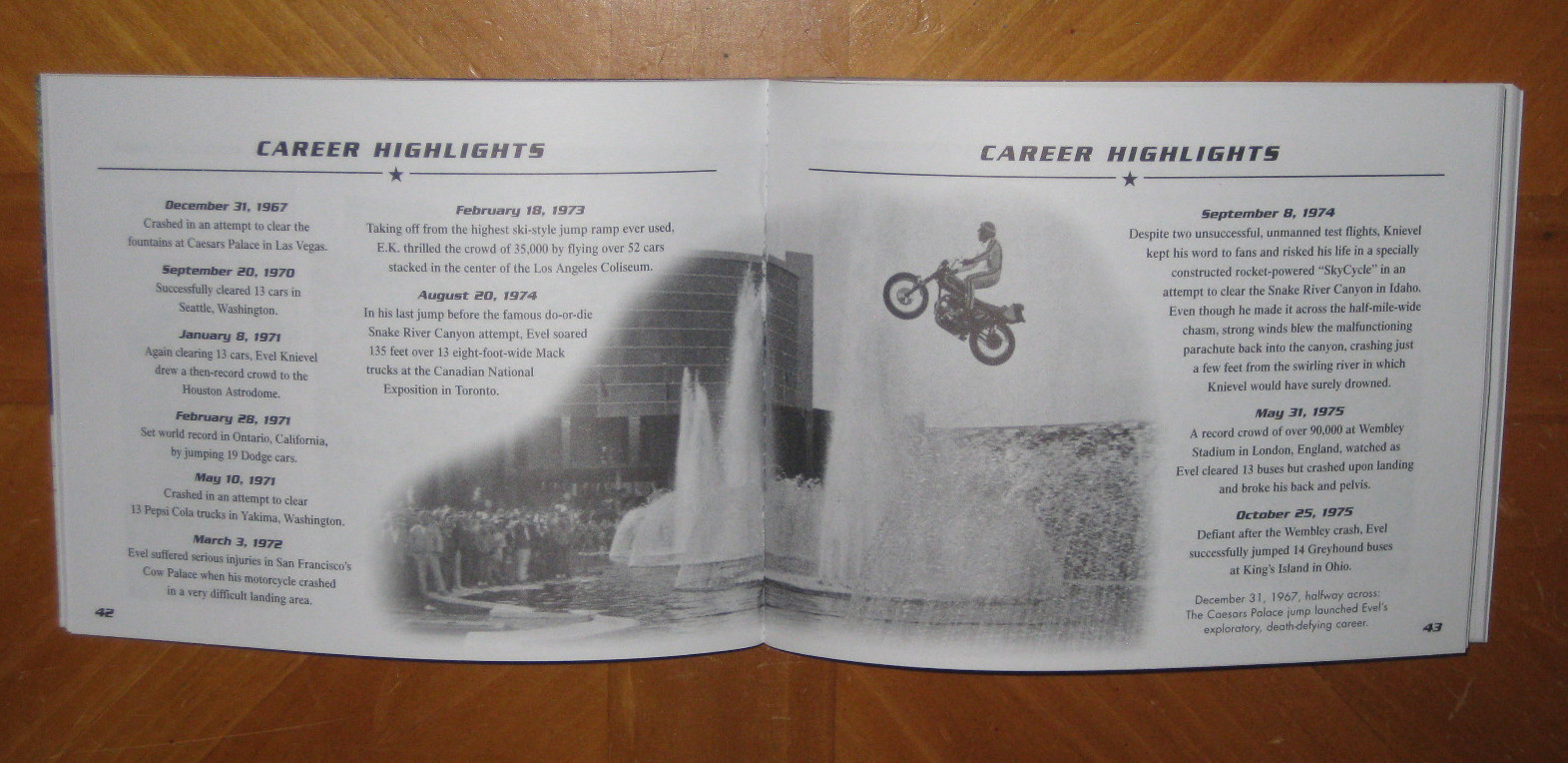 NEW Evel Knievel "Evel Ways" Book -Out of print in 1999- ONLY book "EK" WROTE!!!