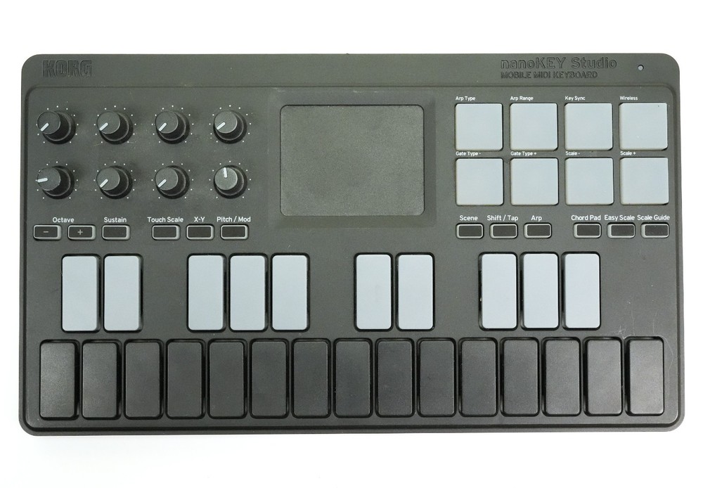 Korg nanoKEY Studio Wireless MIDI Keyboard Controller Bluetooth USB Tested