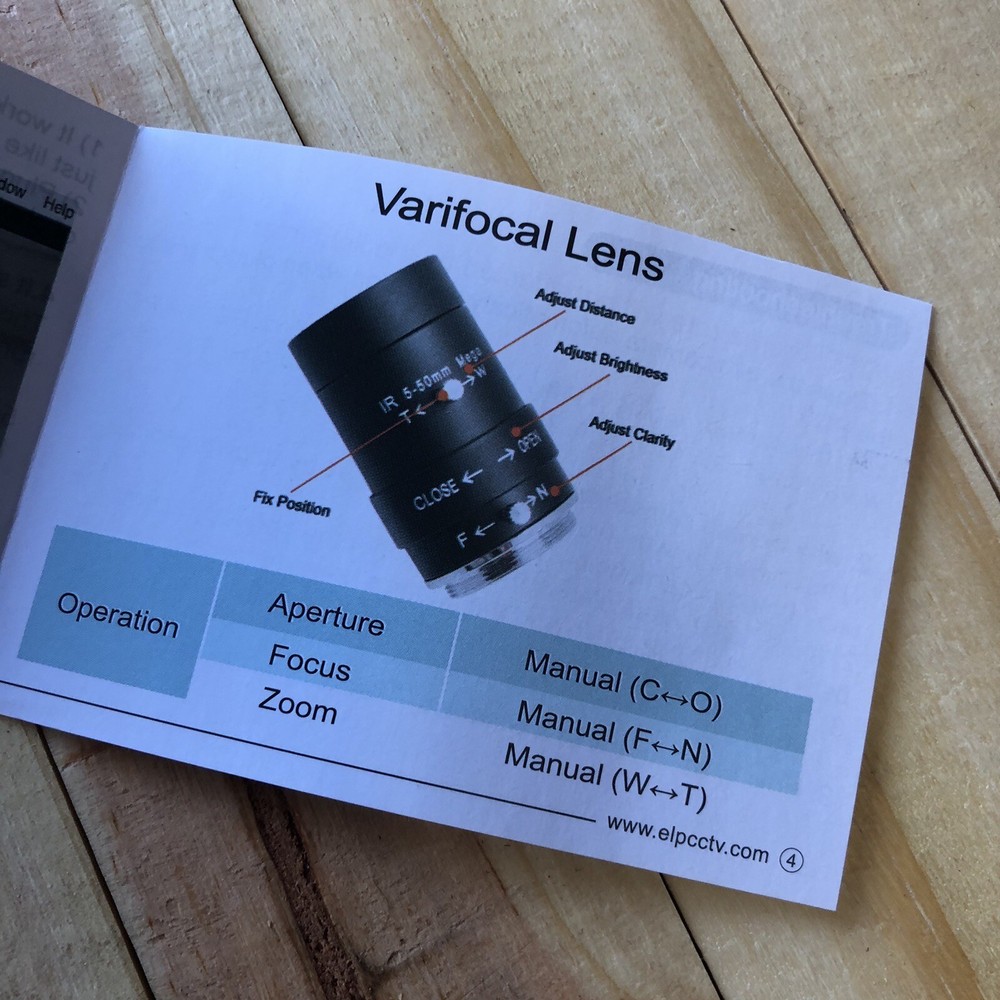 16 Megapixel USB Camera