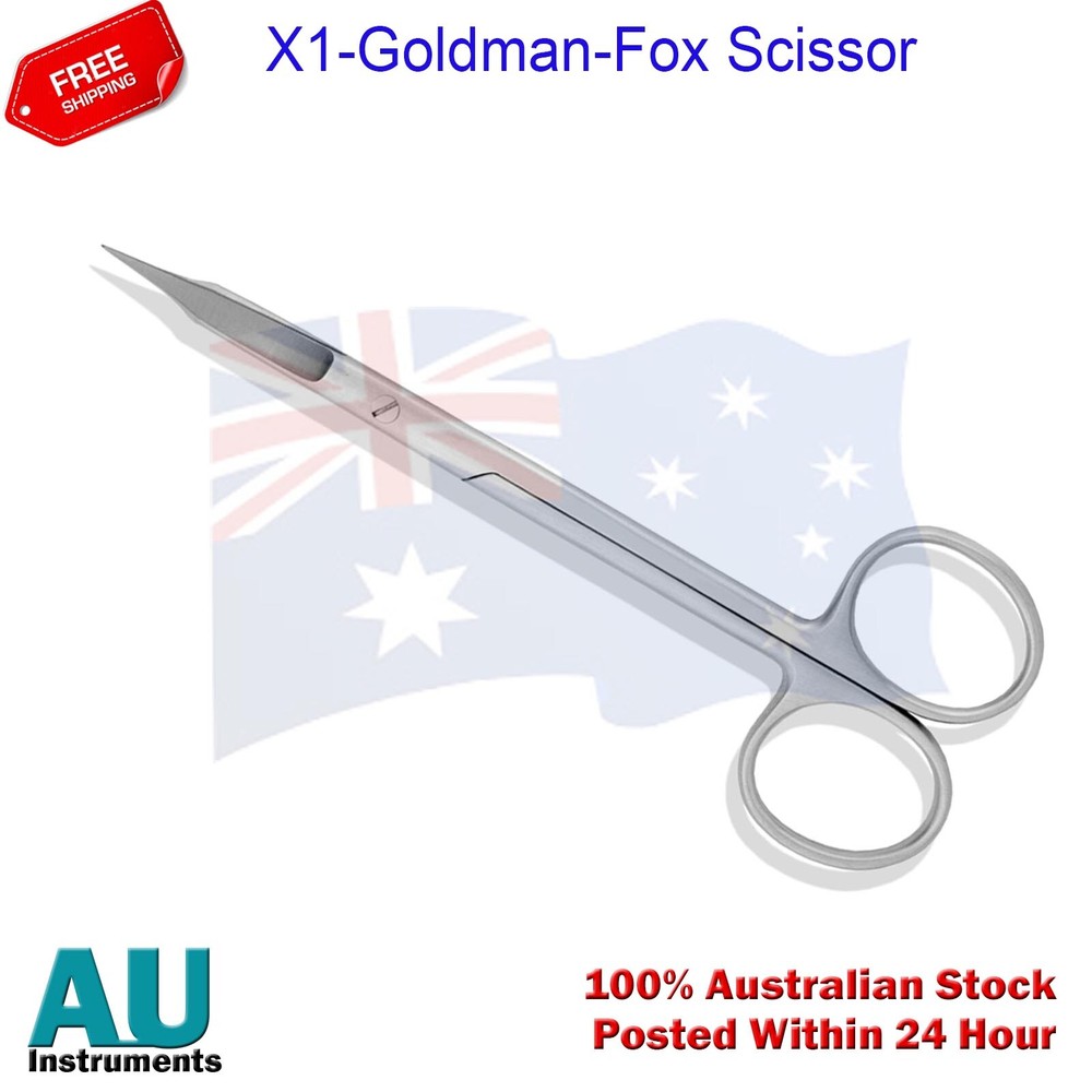Professional Dental Tissue Scissors Iris Scissors Goldman-Fox & Iris Scissors CE