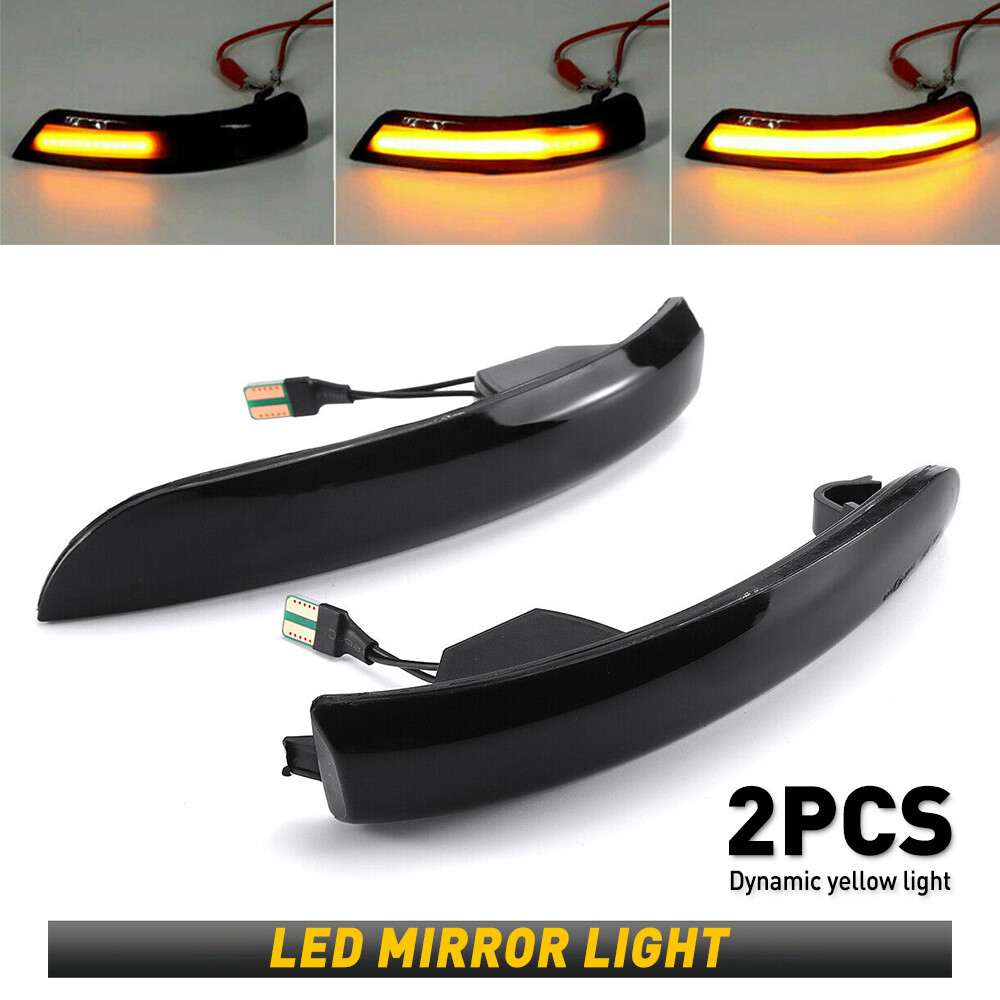 LED Sequential Side Marker Turn Signal Light For Ford Focus MK3 SE/ST/RS 2012-18