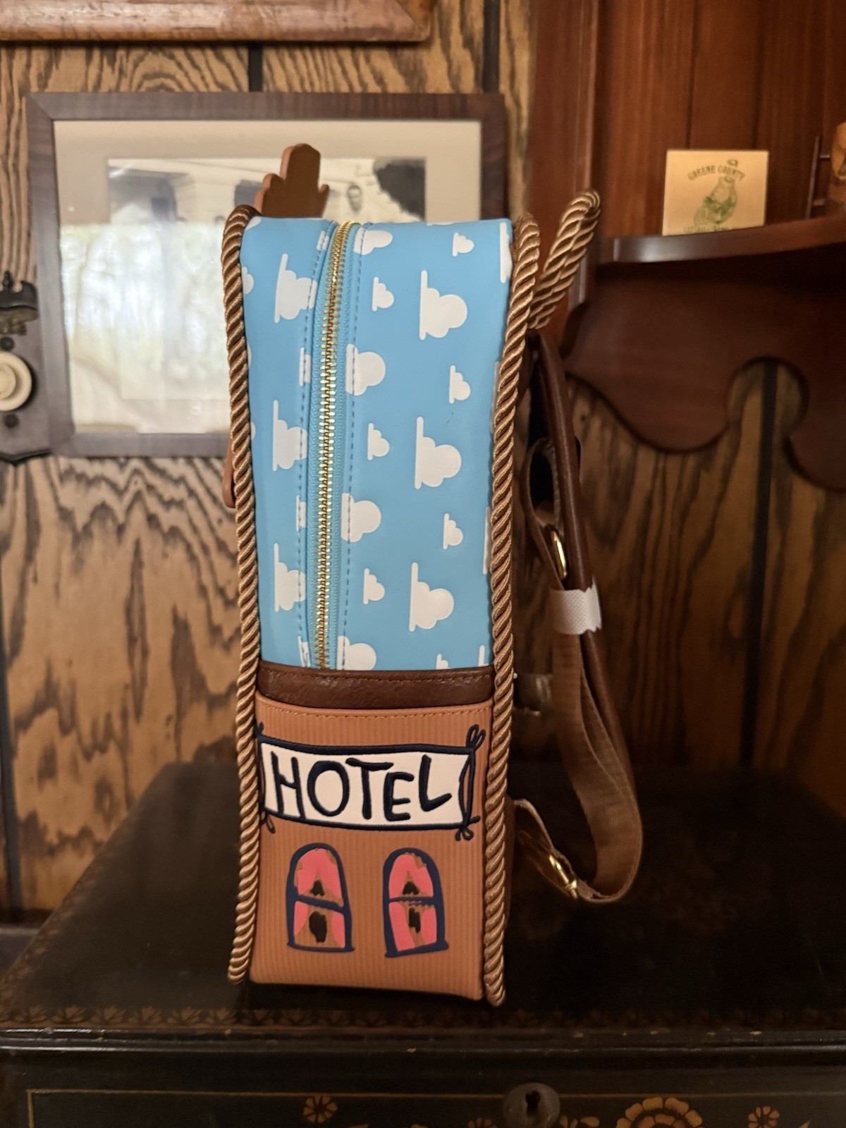 Loungefly Disney Pixar Toy Story Woody 30th Anniversary Saloon Backpack NWT