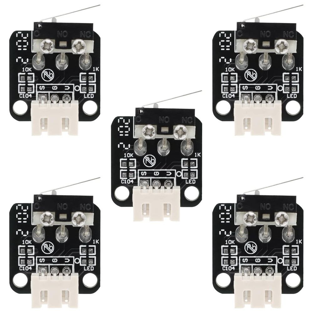 5PCS 3D Printer End Stop Limit Switch Micro Mechanical 3-Pin for CR-10/Ender