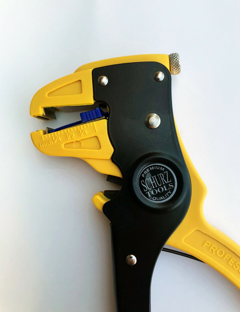 SCHURZ TOOL H.D. Self Adjustable Automatic Electrical Wire Stripper with Cutter