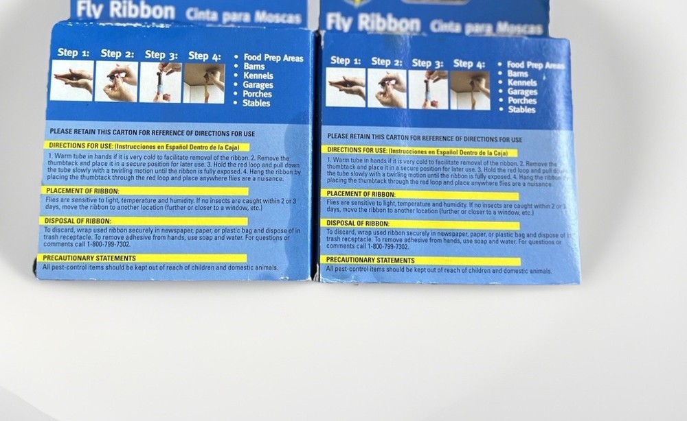 Raid Fly Ribbon Trap, 10 pack x 2 packs