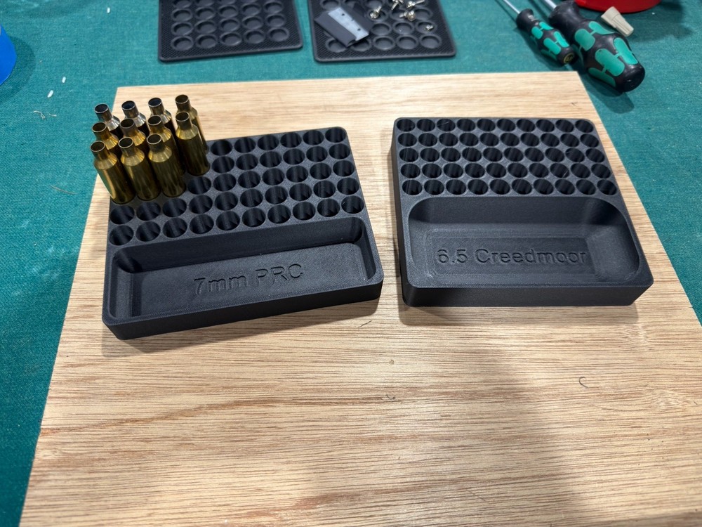 6.5 creedmoor Reloading tray, 3d Printed