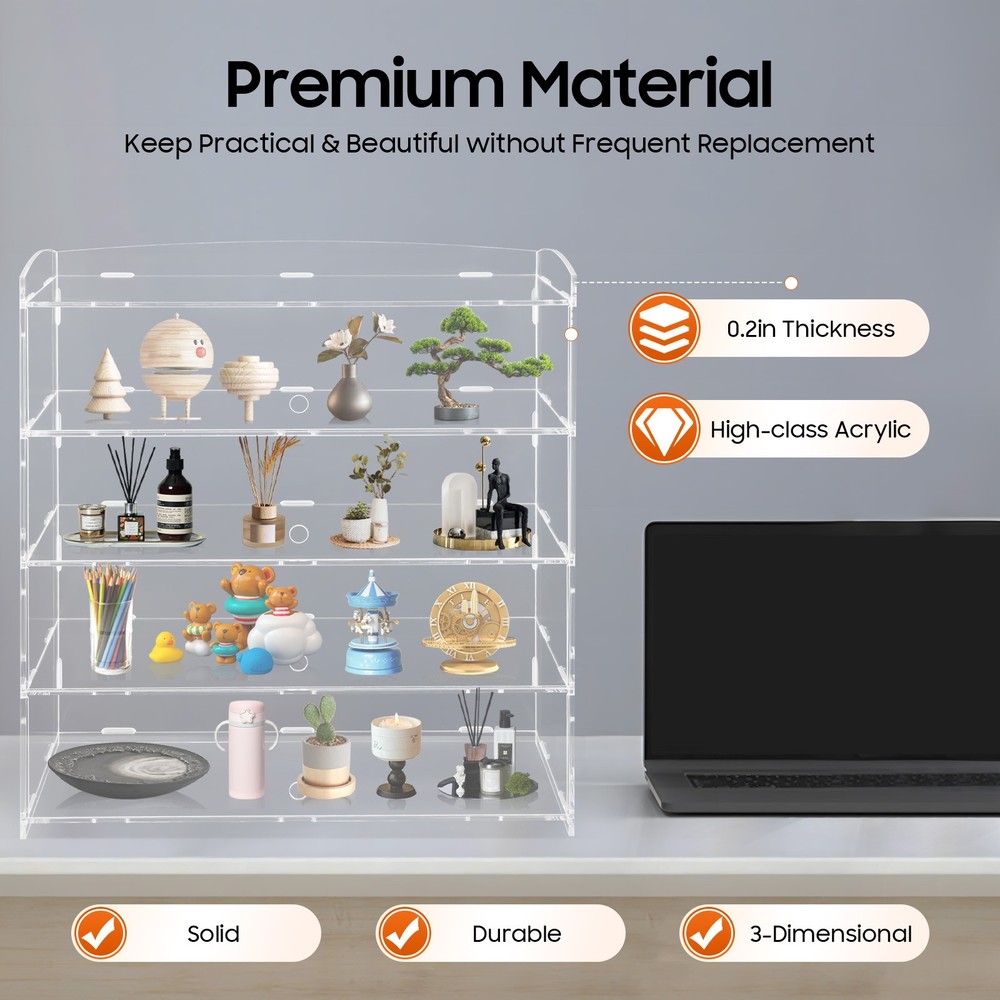 Clear Acrylic Display Case Bakery Pastry Display Case Dessert Display Retail