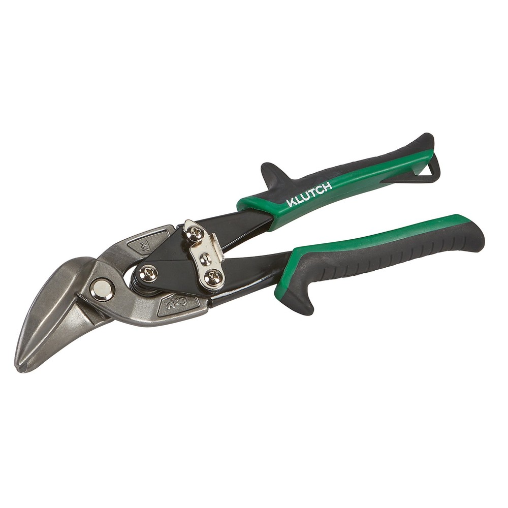 Klutch Offset Right-Cut Snips, 1.5in. Blades