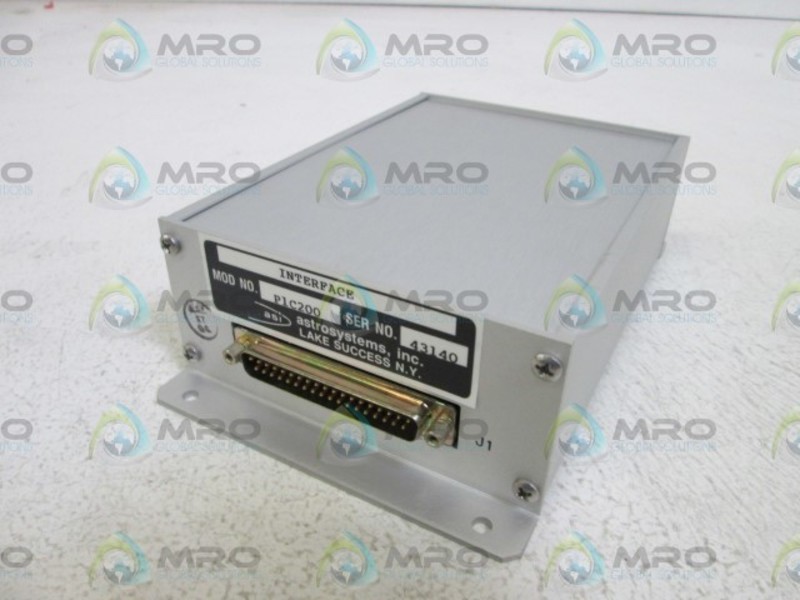 ASTROSYSTEMS, INC. INTERFACE MODULE P1C200 NSNP