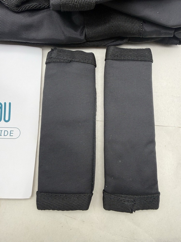 Bed Positioning Pad with Reinforced Handle, 60" X 40" Multipurpose Black *READ..