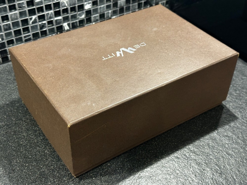 DeWitt Brown Leather & Wood, Watch Box