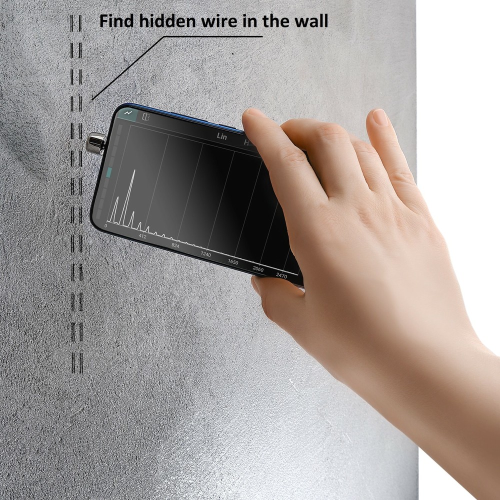 Wall Wire Finder EMF Meter Electromagnetic Radiation Detector for iOS ANDROID