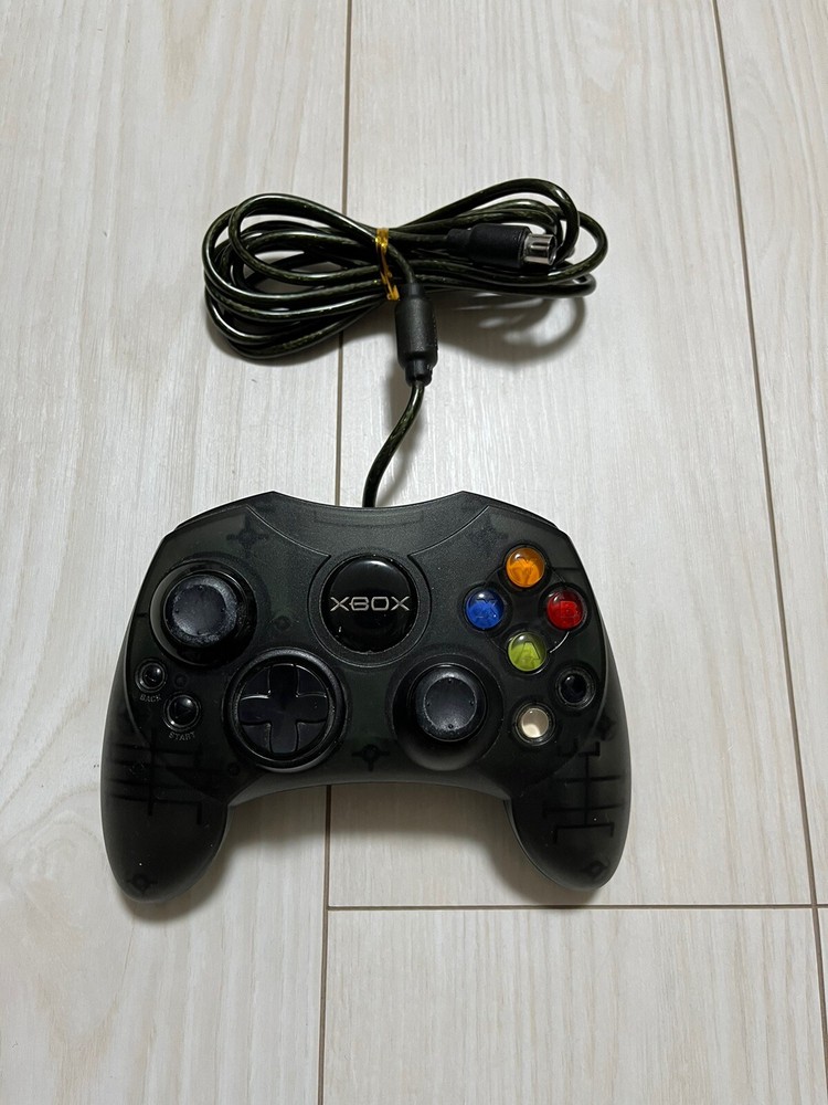 【JUNK】Microsoft Xbox Special Edition Clear Skeleton Limited Black Console