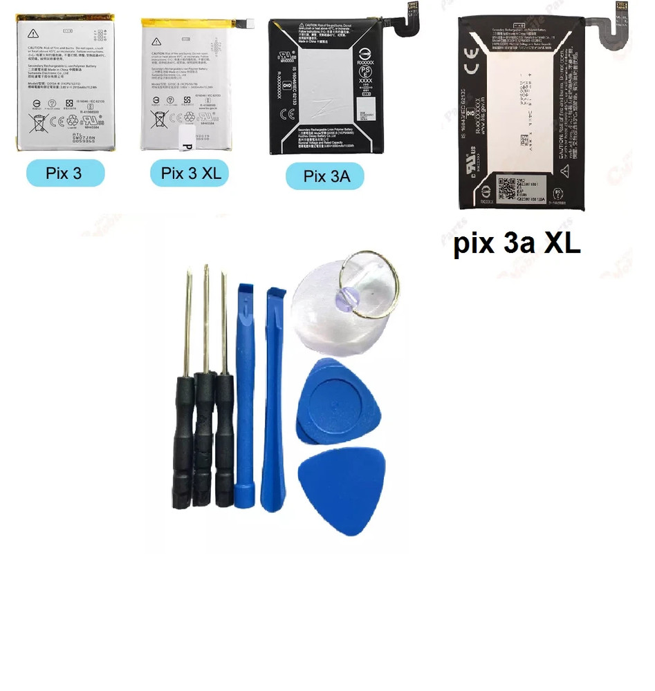 Original Battery for Google Pixel 3 / Pixel 3A / pixel 3A XL / Google pixel 3 XL
