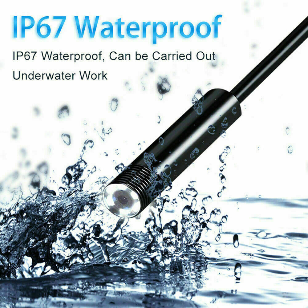 3ft 7mm USB Borescope | Android-Compatible | Inspect Hidden Areas Effortlessly