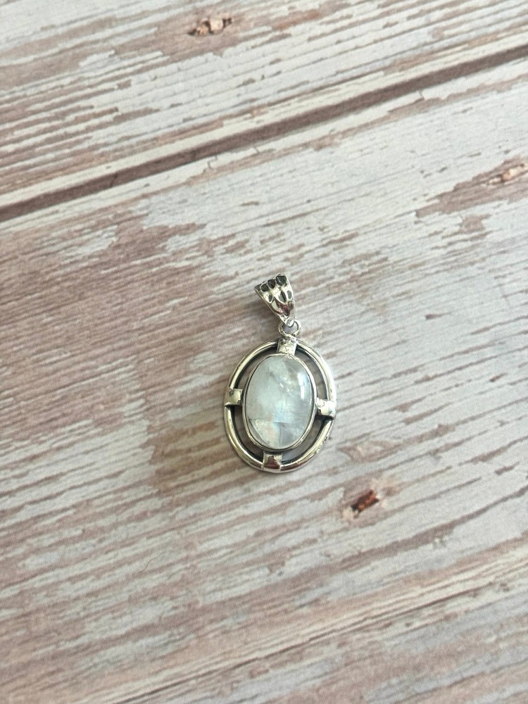 Rainbow Moonstone Pendant