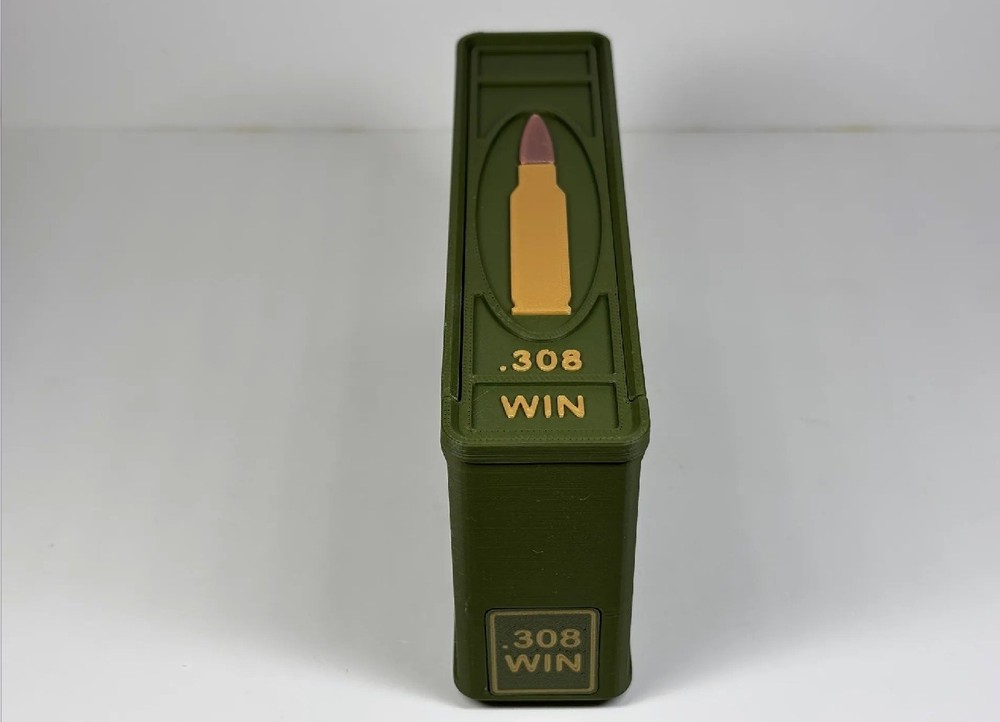 Ammo Storage Box .308 WIN / 7.62x51 NATO 20 Rounds