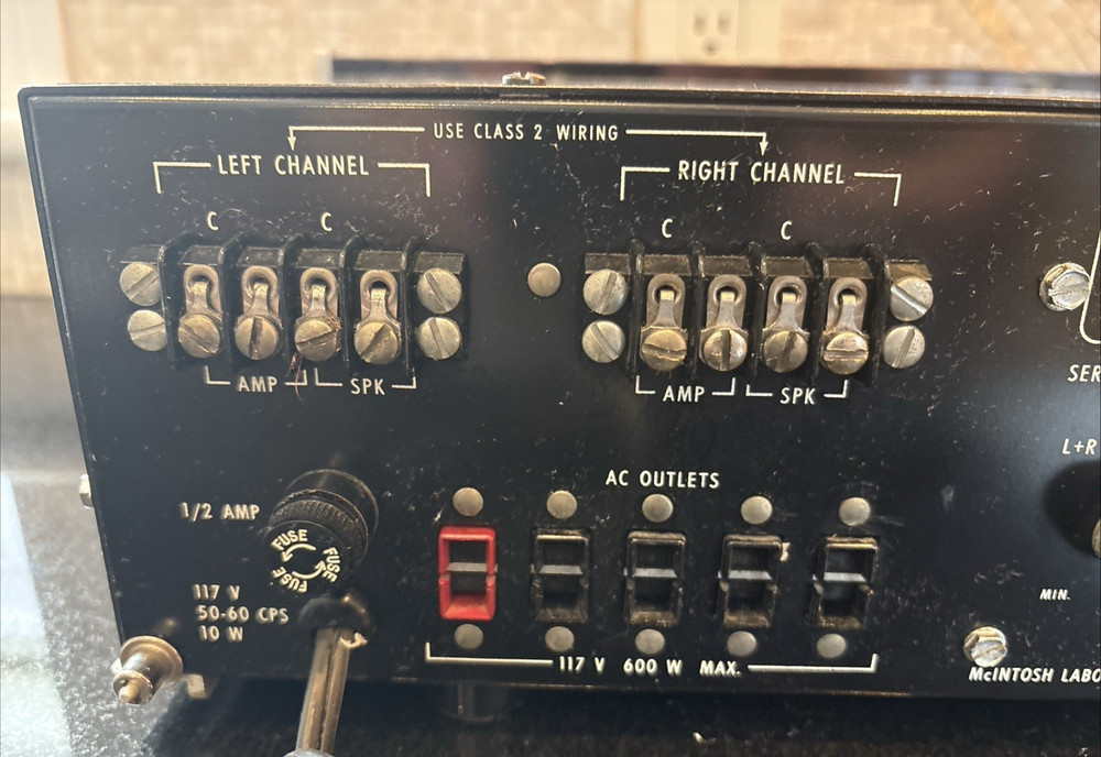 McIntosh C24 Solid State Stereo Preamplifier perfect working condition
