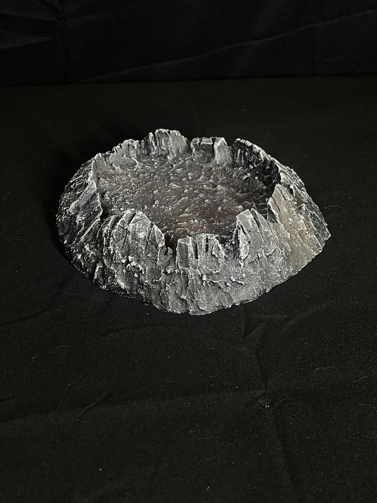 Wargaming Blast Craters Terrain Set Fully Painted Compatible With Warhammer 40k