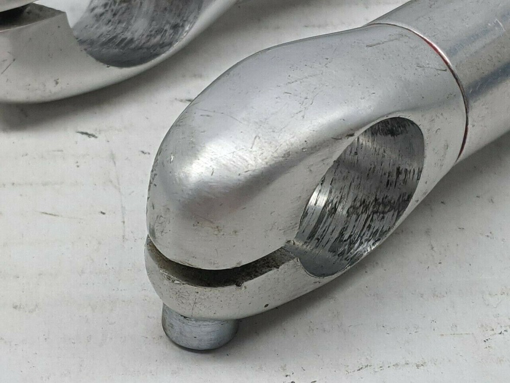 Vintage alloy bar ends/extensions silver